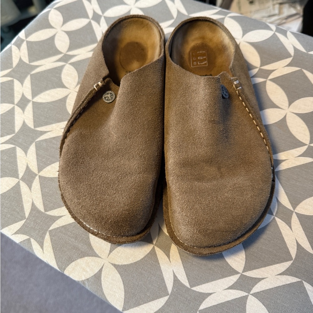 Brown Suede Birkenstocks